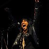 Buffy Sainte-Marie tour photos - Buffy Kat shout