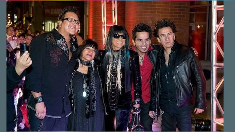 Buffy Sainte-Marie and her band - APCMA red carpet